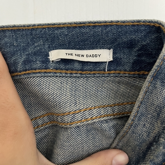 Zara Premium The New Daddy Slim Straight High Rise Jeans - Picture 4 of 5